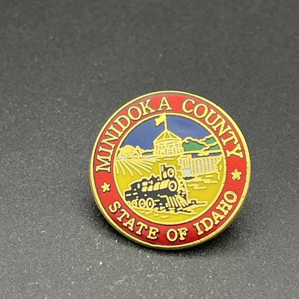 Minidoka County State‎ Of Idaho Lapel Hat Pin